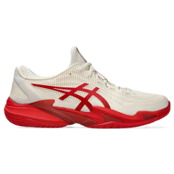 Giày Pickleball Asics Court FF 3 Novak - Cream/Red