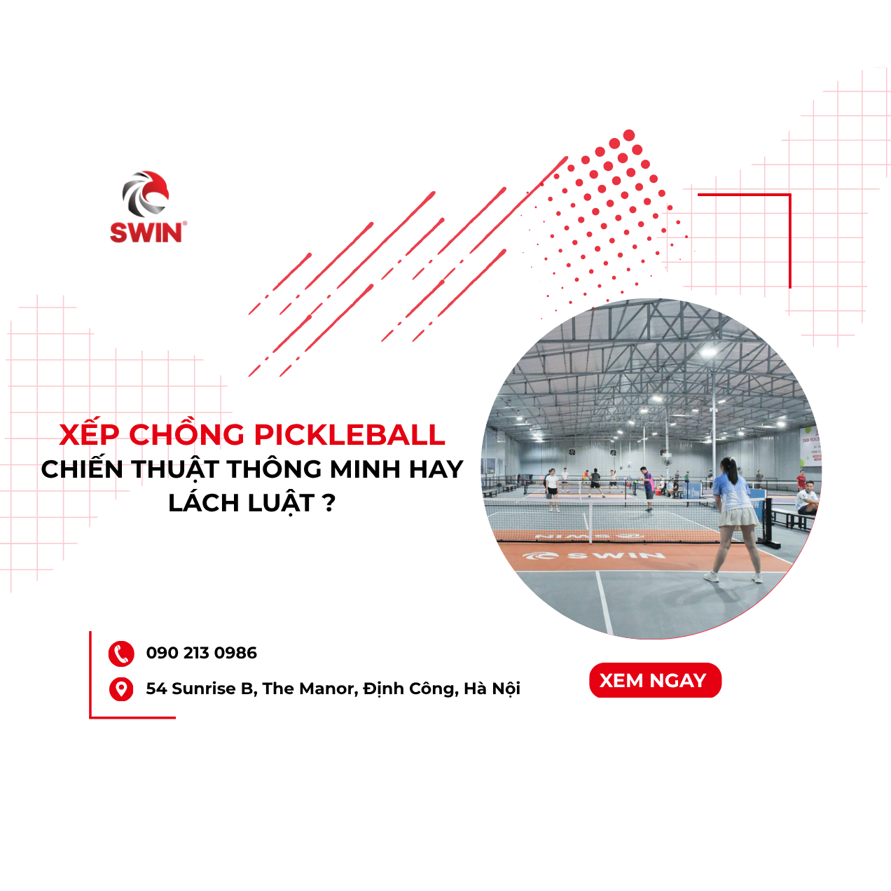 Xếp Chồng Pickleball (Stacking): Chiến Thuật Thông Minh Hay Lách Luật?