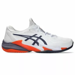 Giày Pickleball Asics Game FF - Trắng/Tím/Cam