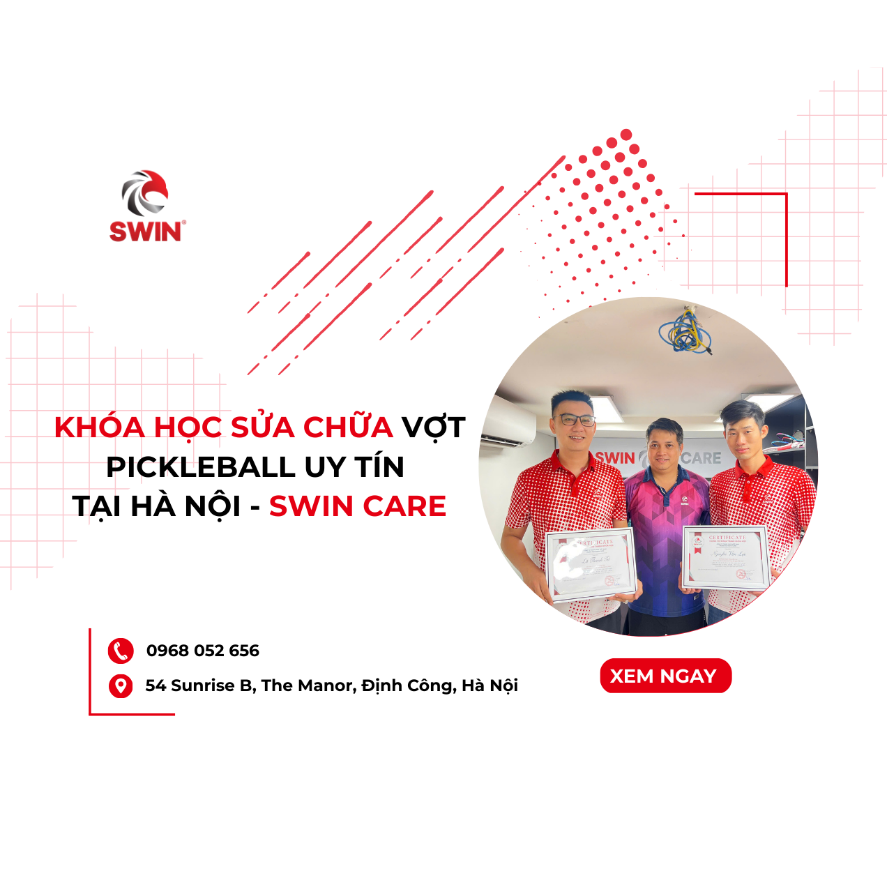 Khóa Học Sửa Chữa Vợt Pickleball – Nền Tảng Cho Kỹ Thuật Viên Pickleball Chuyên Nghiệp
