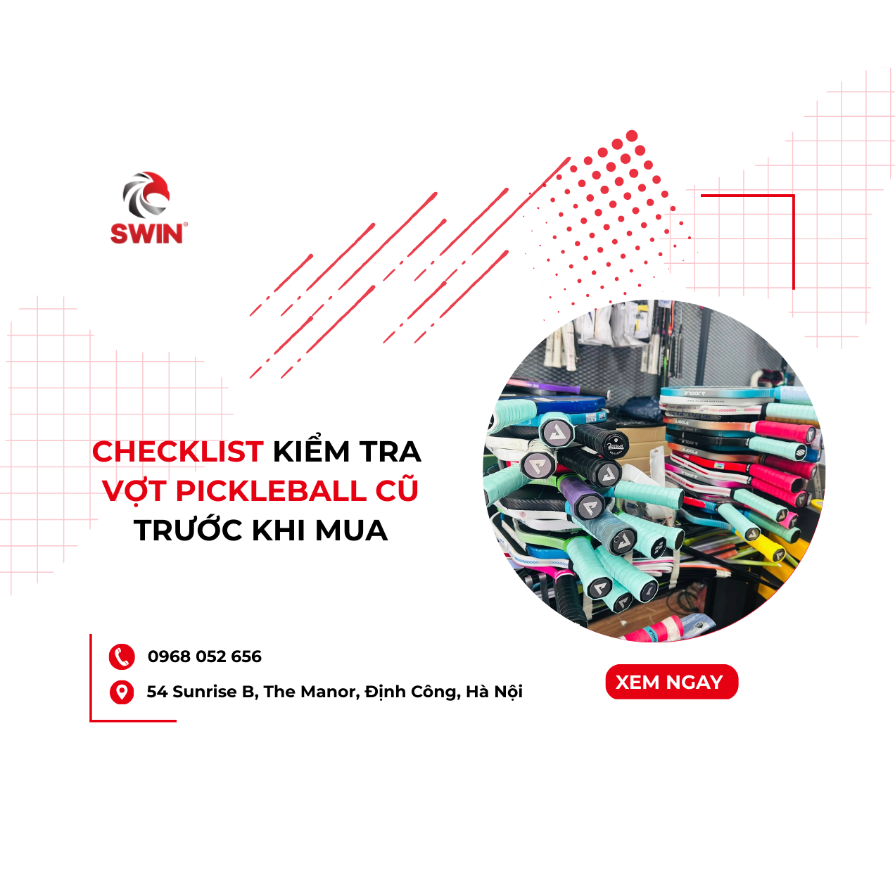 Checklist Kiểm Tra Vợt Pickleball Cũ Trước Khi Mua