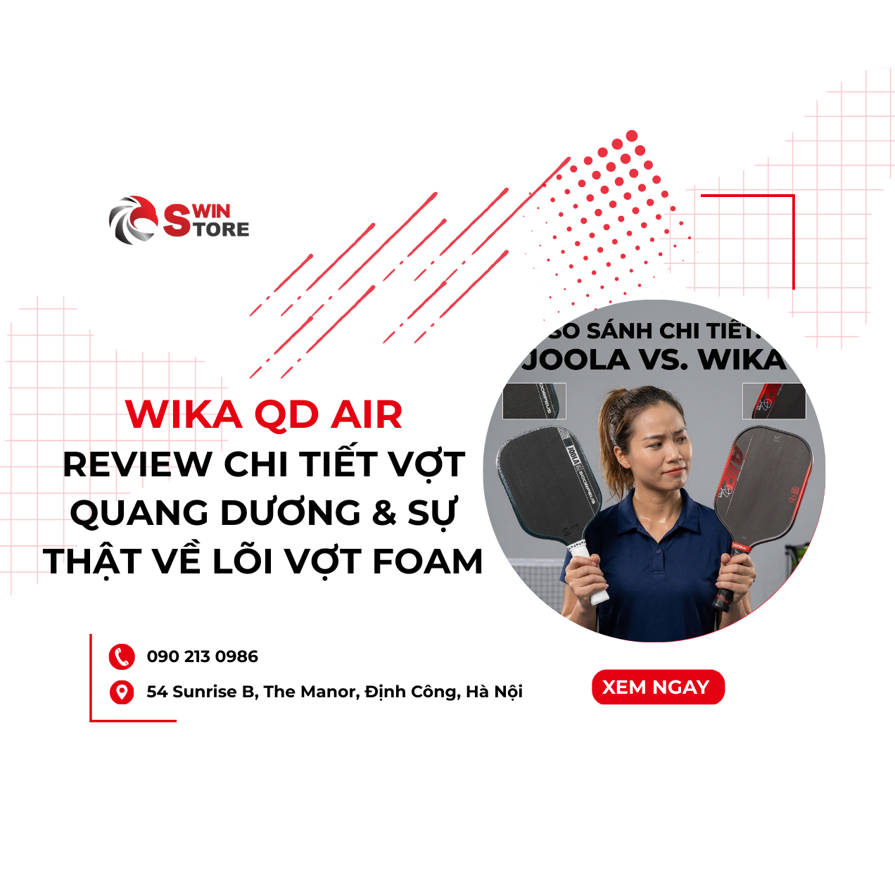 Wika QD Air: Review Chi Tiết Vợt Quang Dương & Sự Thật Lõi Vợt