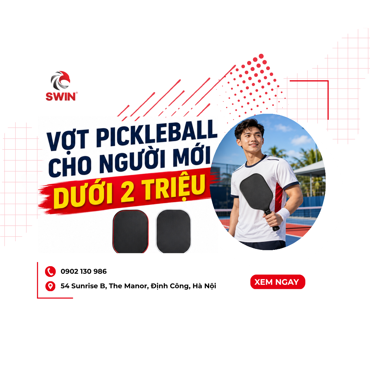 Vợt Pickleball Cho Người Mới Dưới 2 Triệu: Cách Chọn Và Gợi Ý Phù Hợp