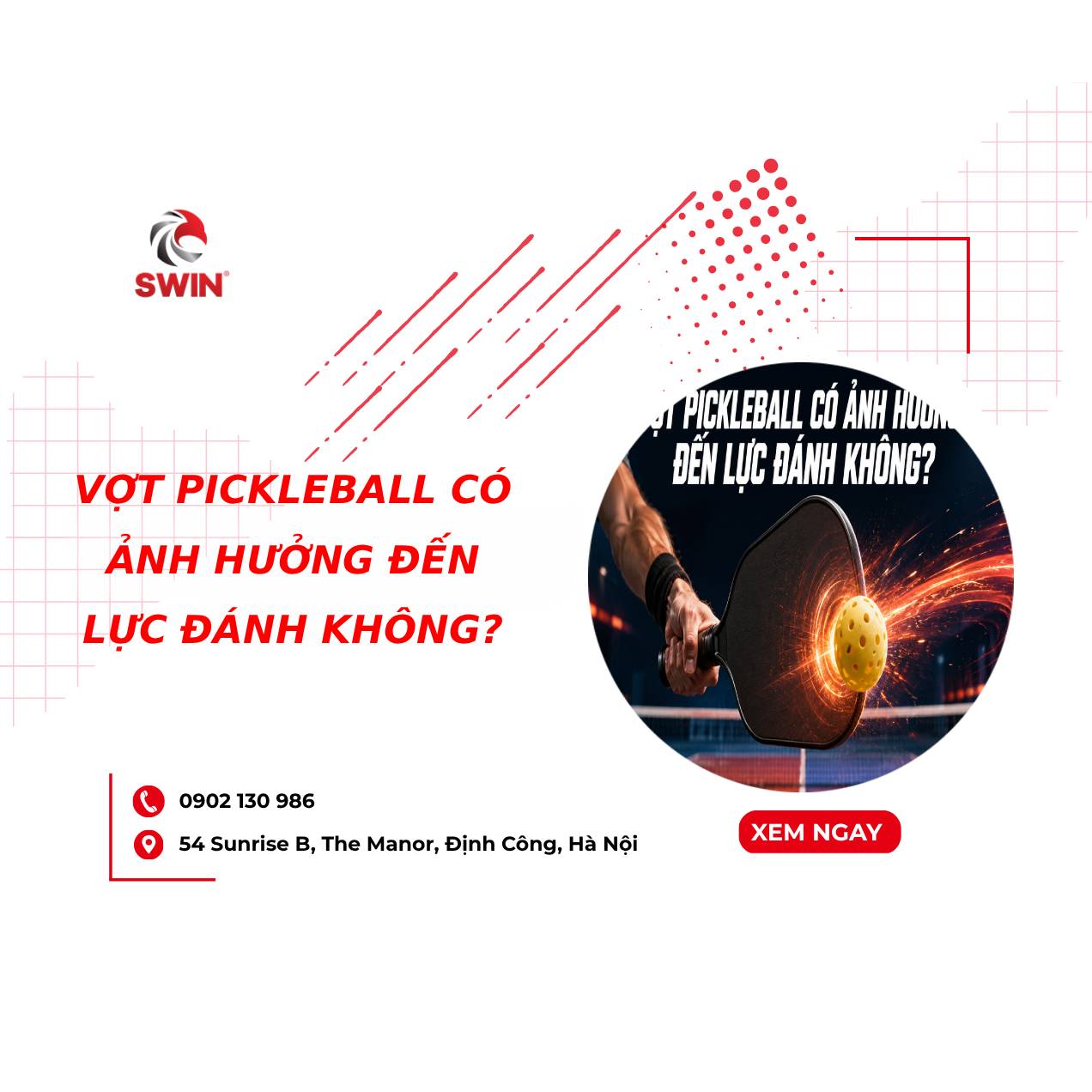 Vợt Pickleball Có Ảnh Hưởng Đến Lực Đánh Không?