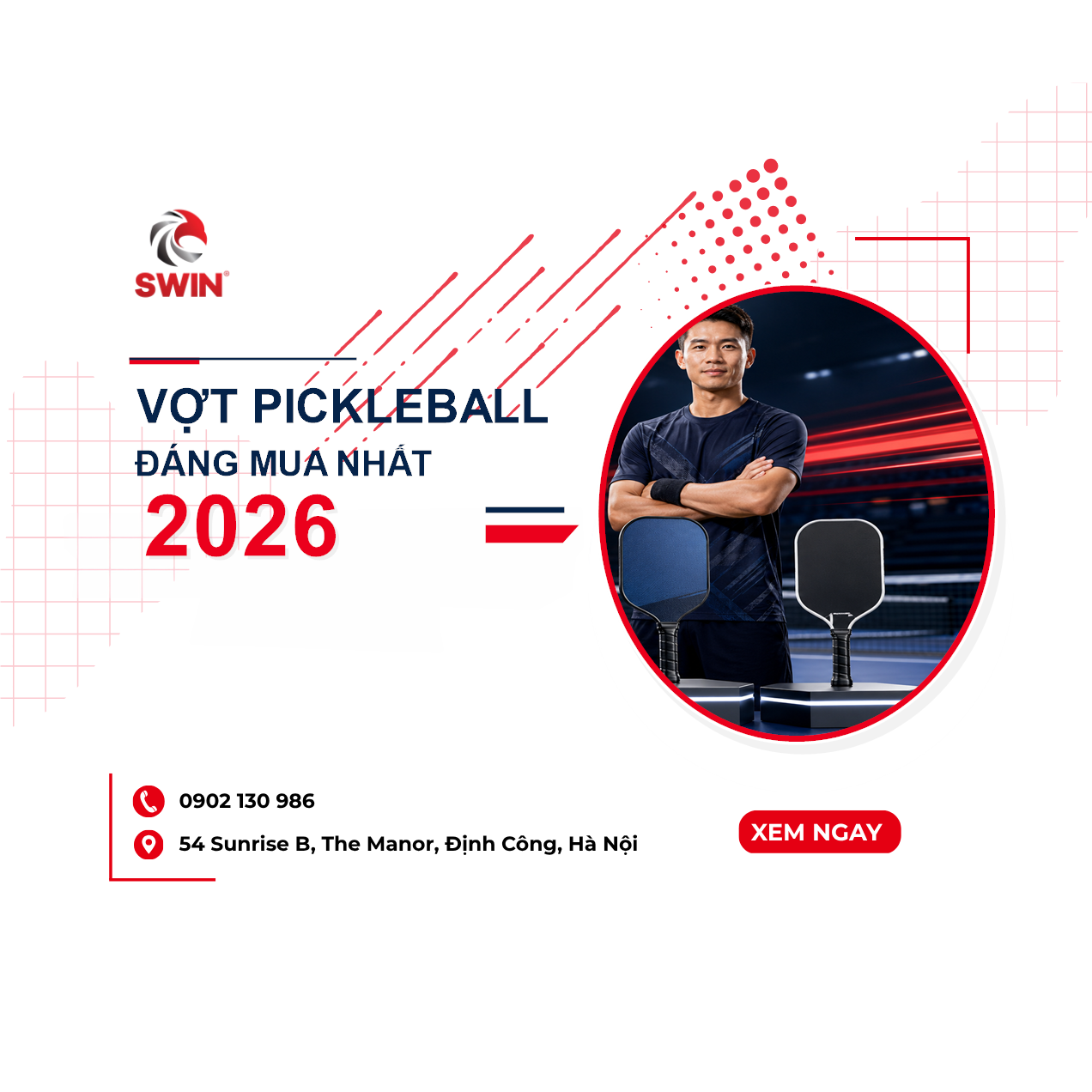 Top 7 Vợt Pickleball Đáng Mua Nhất 2026 Theo Từng Lối Chơi