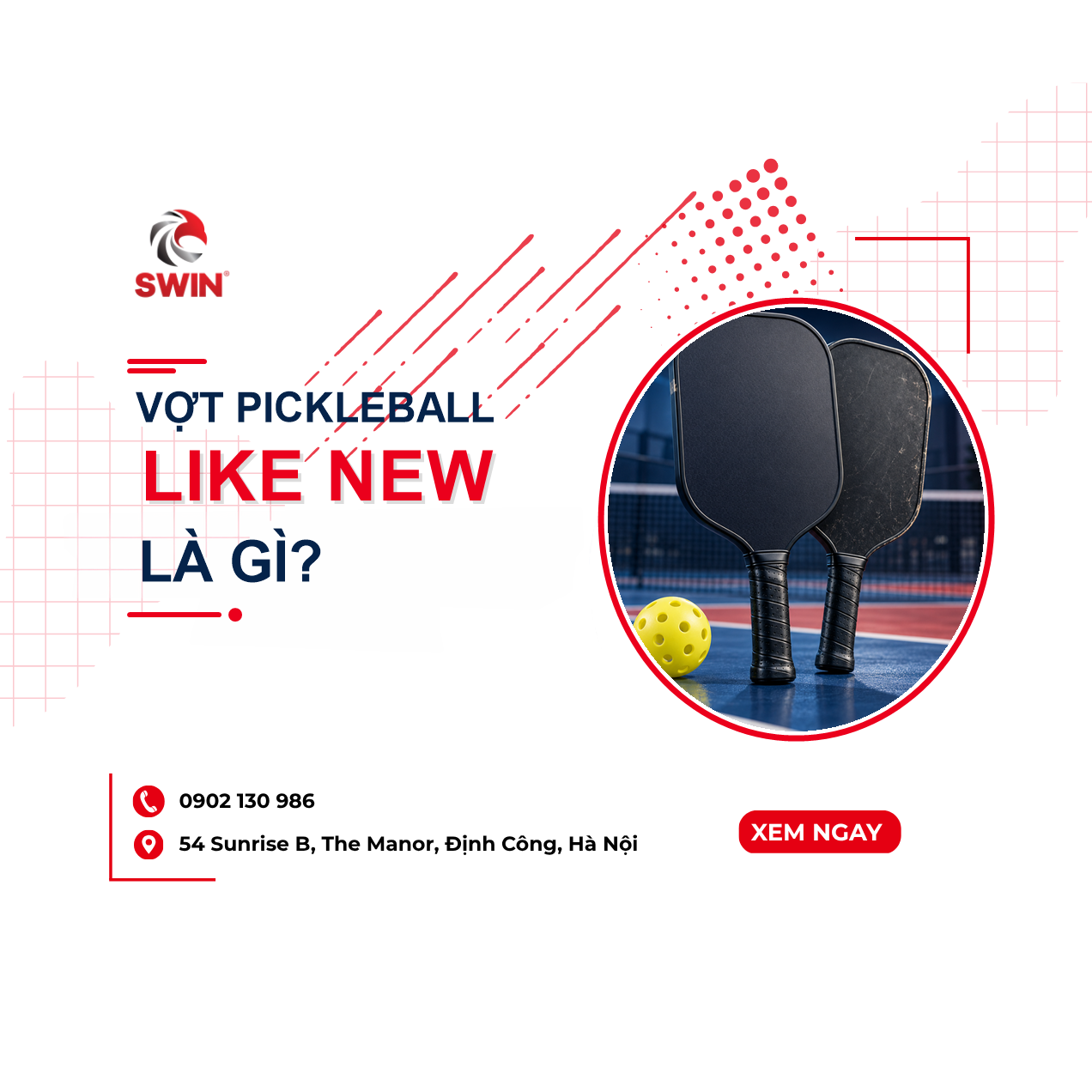 Vợt Pickleball Like New Là Gì? Khác Gì So Với Vợt Cũ?