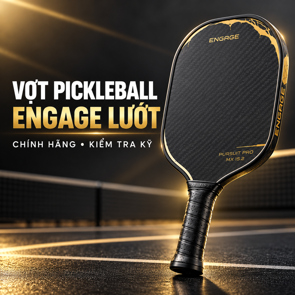 Vợt Engage Lướt Chính Hãng: Cách Chọn Đúng Dòng, Đúng Tình Trạng