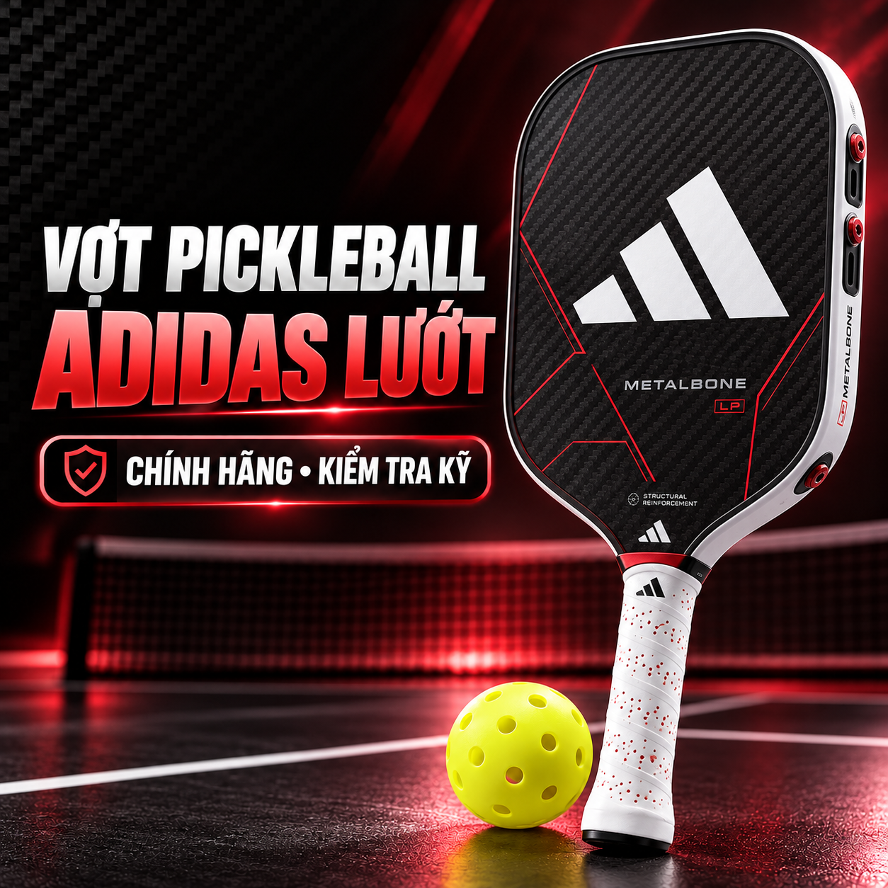 Vợt Pickleball Adidas Lướt: Cách Chọn Vợt Còn Tốt