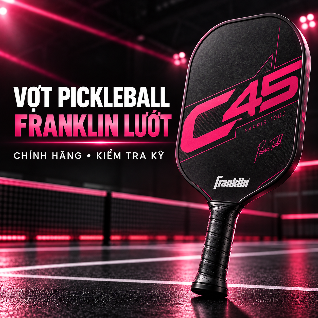 Vợt Pickleball Franklin Lướt: Cách Chọn Đúng Dòng, Đúng Tình Trạng